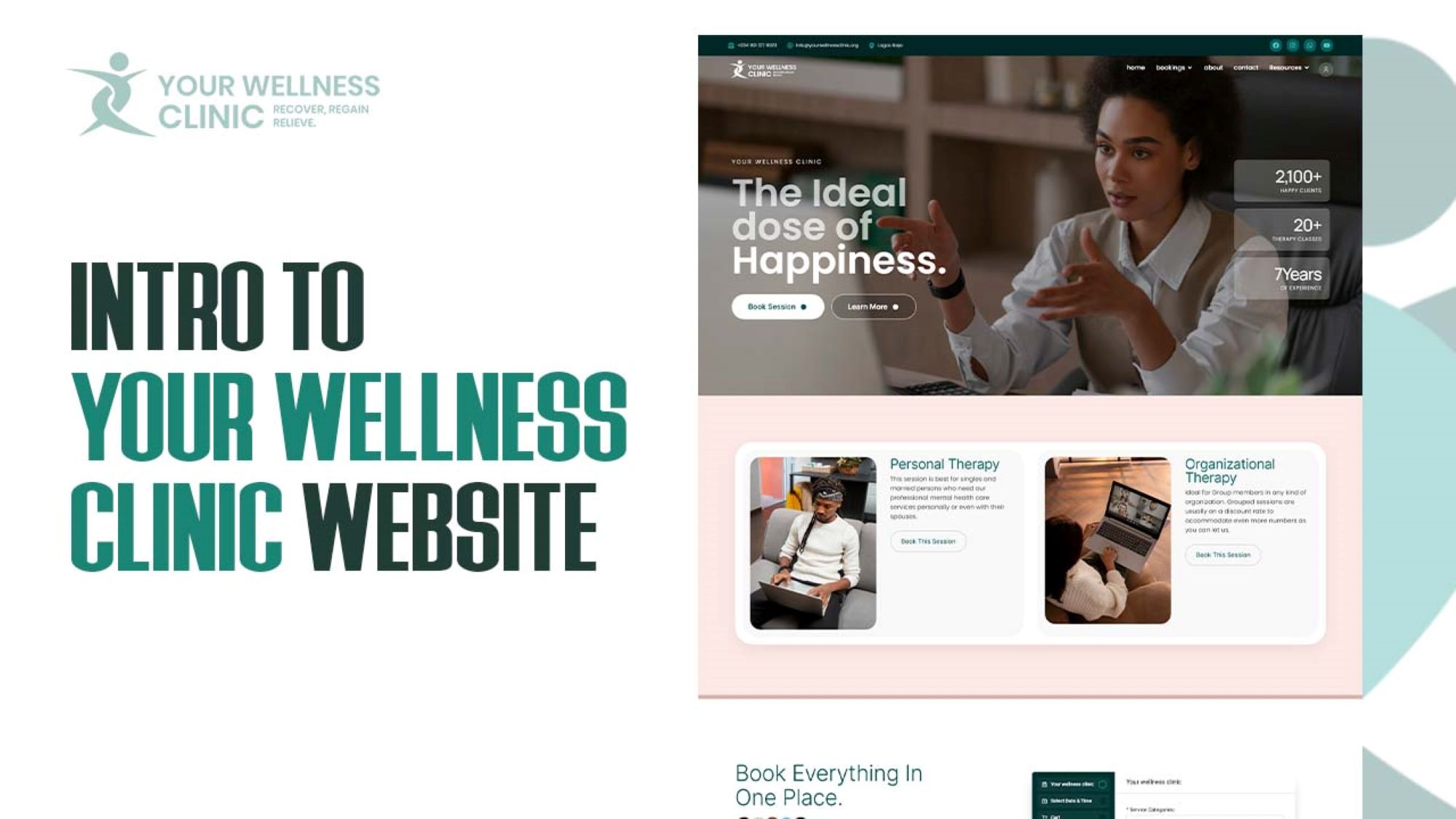 Introduction to your wellness clinic Web-App